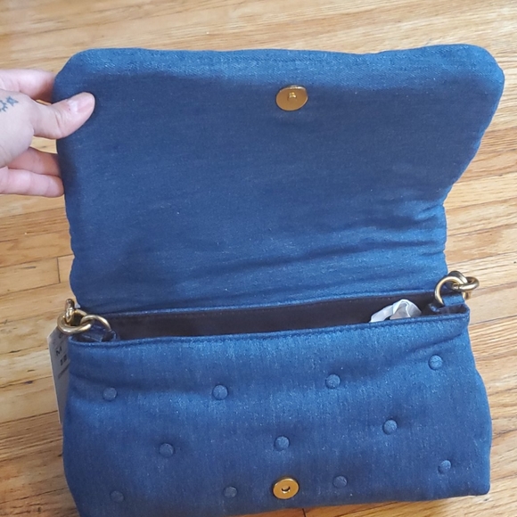 Zara Denim Quilted Bag Bloggers Favorite N… - Picture 8 of 10